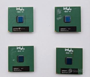 Set di Processori INTEL Vintage vari modelli