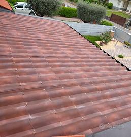 pannello finto coppo coibentato 