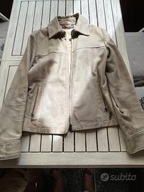 Giubbino simil-scamosciato grigio Versace original