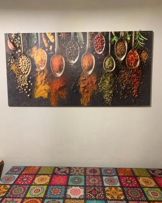 Poster Stampa su tela Decorazione Cucina 60x120
