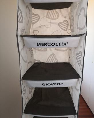 Organizer per armadio 
