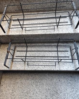 porta fiori in metallo cm 60