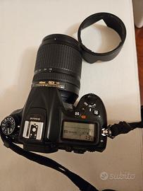 Nikon d7200 + obiettivo 18-140 