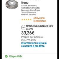 dischi freno hyundai i10 