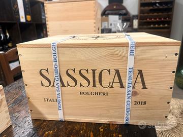 Vino Sassicaia 2018