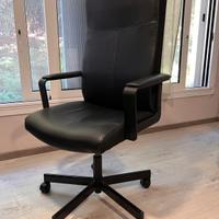 Sedia ufficio simil pelle