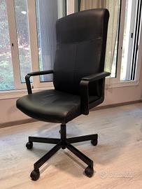 Sedia ufficio simil pelle