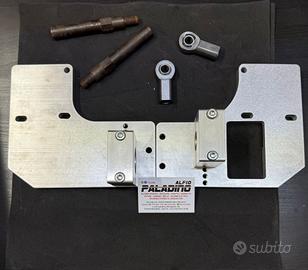 Piastra per montaggio scatola guida a cremagliera