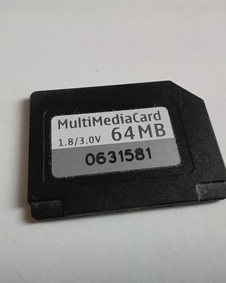 Transcend RS-MMC 64MB MMC mobile Dual Voltage  Nok
