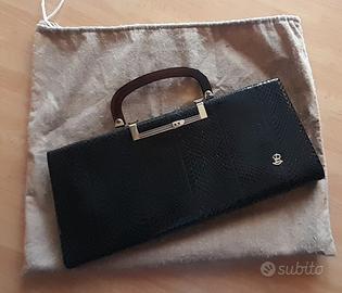 Borsa vintage Ellebi Original pelle serpente