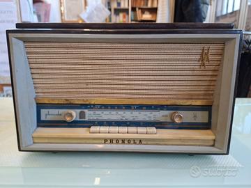 Radio giradischi vintage Phonola
