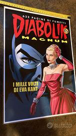 Stampa plastificata Diabolik di Di Bernardo