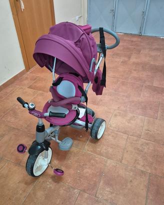 Triciclo passeggino
