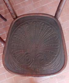 sedie J. J. Kohn legno curvato faggio originali