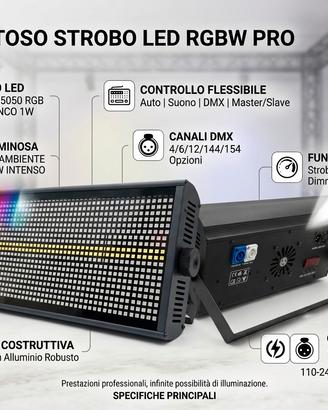 Strobo led DMX  