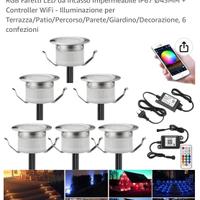 RGB Faretti LED da Incasso Impermeabile IP67 Ø45MM