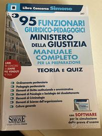 Libro concorso Simone funzionari giuridico pedagog