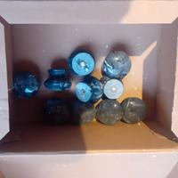 Pomello Marmo Nero - tipo bottone