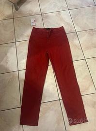 Pantaloni donna rossi Zuiki taglia IT 40