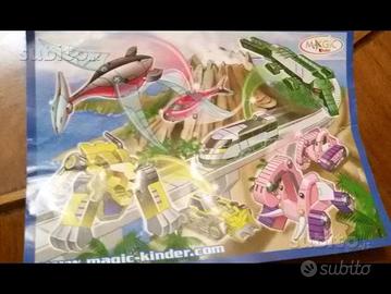 Animali Mutanti componibili kinder 2008/2009