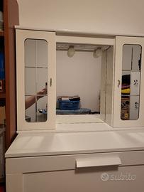 Mobile bagno laccato bianco