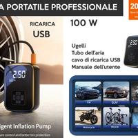 pompa professionale portatile  digitale 100W