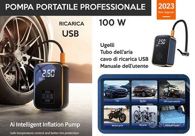 pompa professionale portatile  digitale 100W