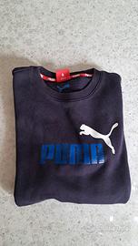 Felpa Puma blu navy ragazzo 