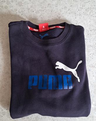 Felpa Puma blu navy ragazzo 