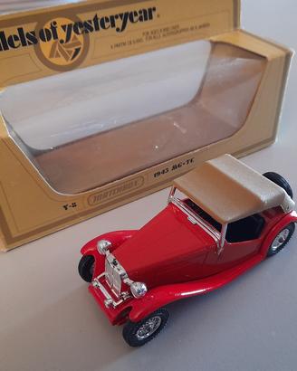 MG -TC modellino Matchbox 1/35