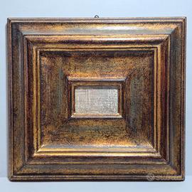 Antica Xilografia XVI Secolo Scena Rinascimentale