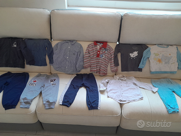 Lotto 2: vestiti 18 mesi invernali