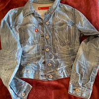 Giacca in jeans bambina