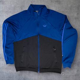 Adidas Giacca Originals Uomo M Nera Blu Trefoil 🧥