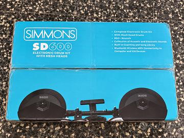 Simmons SD600 NUOVA- batteria elettronica