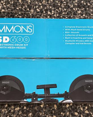 Simmons SD600 NUOVA- batteria elettronica