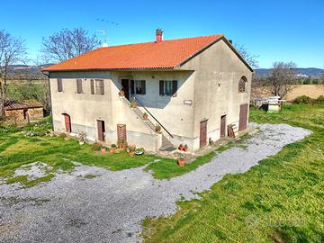 Campiglia M.ma- Casa colonica con HA 10 di terreno