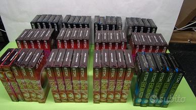 Kit 60 Videocassette VHS TDK 180 minuti, HS180 e E