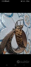 cintura unisex pitone roccia