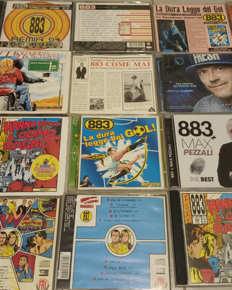 883 Max Pezzali Cd 883 Musicassetta Mc