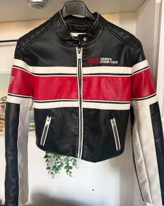 Giacca Biker Racing Pull&Bear -stile Motocross