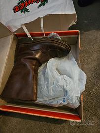 Stivaletti da uomo in vera pelle n. 43