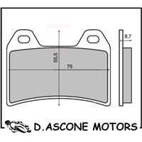 Coppia pastiglie anteriori sinterizzate Ducati Mon