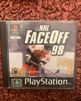 NHL Faceoff 98 Playstation Vintage videogioco