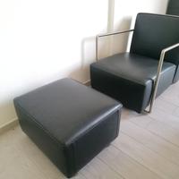 Set poltrona e pouf Flexform