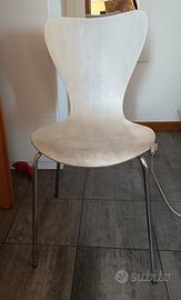 sedia di design Fritz Hansen serie 7 imitazione