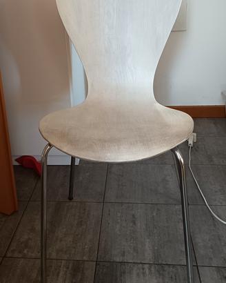 sedia di design Fritz Hansen serie 7 imitazione