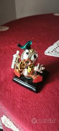 Paperino Baby Vintage Argento 925 Statuetta Disney