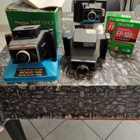 set macchine fotografiche vintage + pellicole fuji
