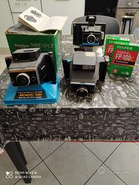 set macchine fotografiche vintage + pellicole fuji